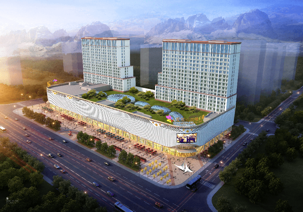 拉萨爱情海购物公园